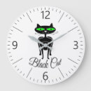 Recherche de yeux verts horloges Noir