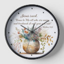 Recherche de vers de bible horloges Espoir