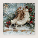 Recherche de patinage de glace puzzles Patins à glace