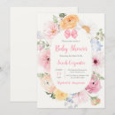 Recherche de pink bow baby shower invitations Coquette