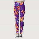 Recherche de fleurs violettes vêtements Orange