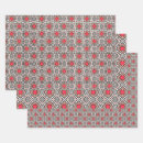 Recherche de motif géométrique moderne papier cadeau Gris