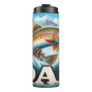 Recherche de poissons de truite tasses Papa