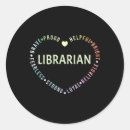 Recherche de bibliothécaire autocollants Science de bibliothèque