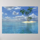 Recherche de arbre tropical posters Bleu