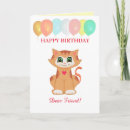 Recherche de kitty cat vœux cartes Enfants