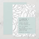 Recherche de arrière plan vert invitations Contemporain
