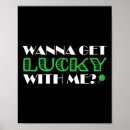 Recherche de st patricks day posters Chanceux