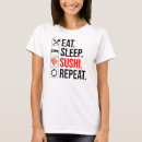 Recherche de wasabi tshirts Rouleau de sushi