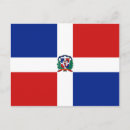 Recherche de drapeau dominicain cartes postales Drapeaux du monde