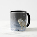 Suche nach weißer wolf kaffee tassen Winter