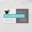 Suche nach filmemacher visitenkarten Schwarz