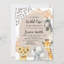 Suche nach wildes tier einladungen Ein kleiner wilder