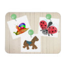 Recherche de dessin de cheval magnets Vintage