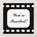 Recherche de bande film invitations Blanc