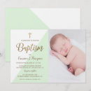 Recherche de vert et blanc invitations Calligraphie
