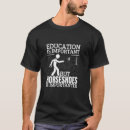Recherche de fer à cheval tshirts Drôle