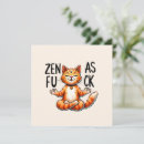 Recherche de chat zen vœux cartes Méditation