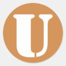 Recherche de lettre u autocollants Alphabet