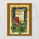 Recherche de vintage nouvel an cartes Chance