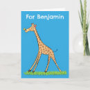 Suche nach giraffe cartoon karten Safari