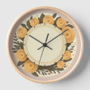 Suche nach retro blumen wanduhren Vintage