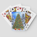 Suche nach weihnachtsbaum spielkarten Schnee