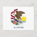 Suche nach illinois flagge postkarten Staatsflagge
