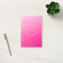 Recherche de pink post its Rose