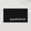 Recherche de psychiatres cartes visite Affaires