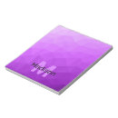 Recherche de lavande blocsnotes Monogramme