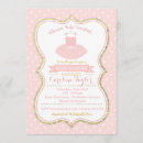 Recherche de ballet baby shower invitations Au tutu