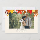 Suche nach autumn wedding save the dates einladungen Herbstfarben
