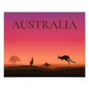 Suche nach australien poster Känguru