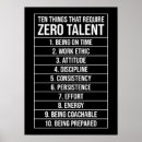 Recherche de talent artistique posters Motivation