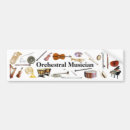 Recherche de bande voiture autocollants Musicien