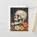 Suche nach schädel und blumen poster Knochen