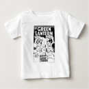 Recherche de le blanc bébé tshirts Logo vert de lanterne