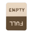 Suche nach leer magnete Voll