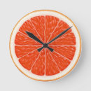 Recherche de tranche orange horloges Cuisine