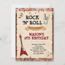 Recherche de rock and roll anniversaire invitations Musique