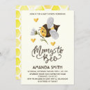 Recherche de rustic baby shower invitations Abeille