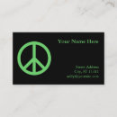 Suche nach peace visitenkarten Symbol
