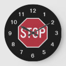 Recherche de panneaux routiers horloges Rouge