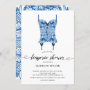 Recherche de royal blue bridal shower invitations Bleu