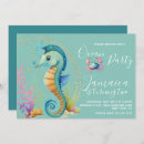 Recherche de seahorse invitations Moderne