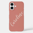 Recherche de typographie de calligraphie iphone coques Simple
