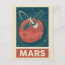 Suche nach vintage mars postkarten Weltraum