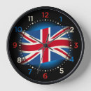 Recherche de drapeau britannique horloges Galles