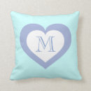 Suche nach himmelblau kissen Mit monogramm